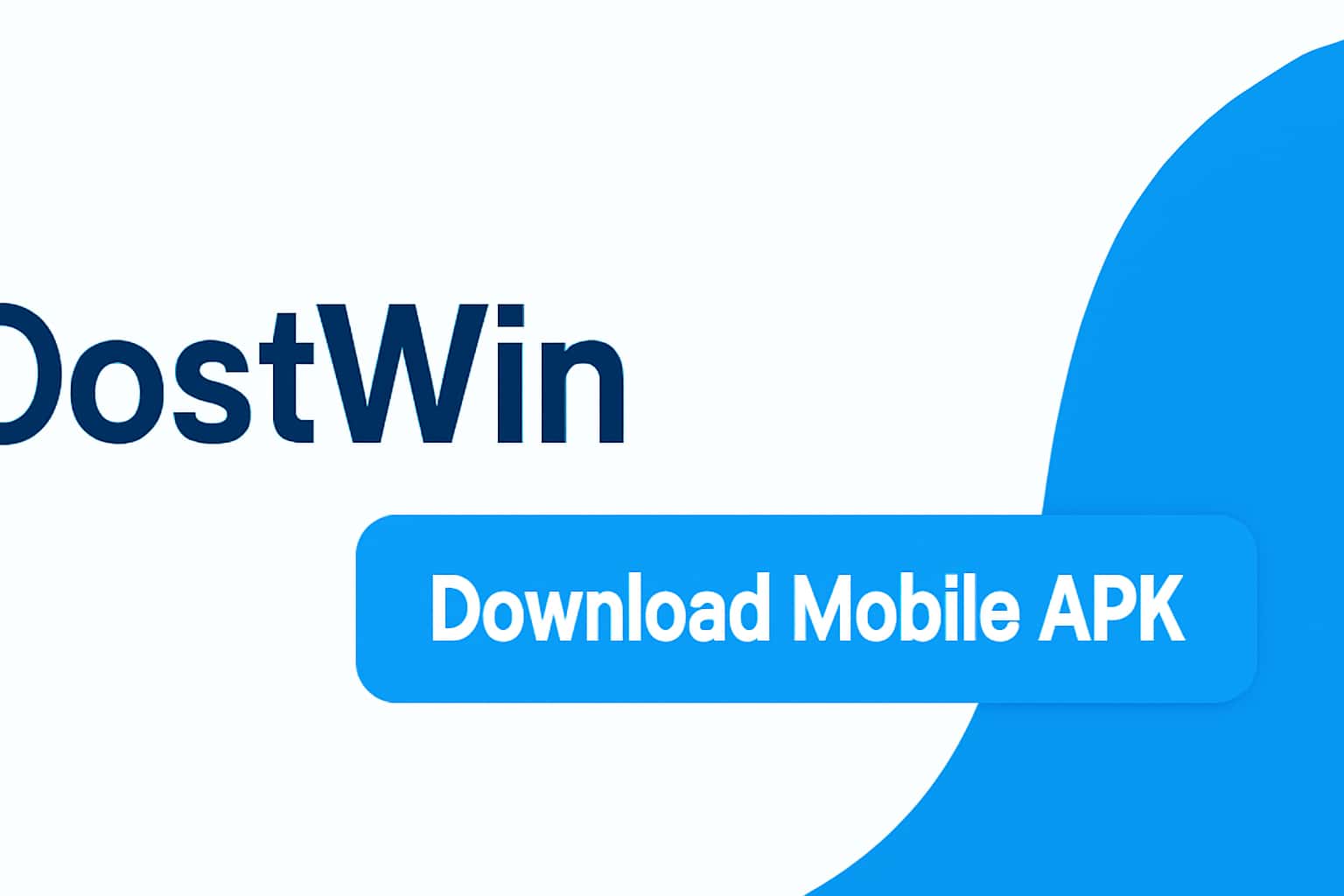 DostWin banner showcasing the app download